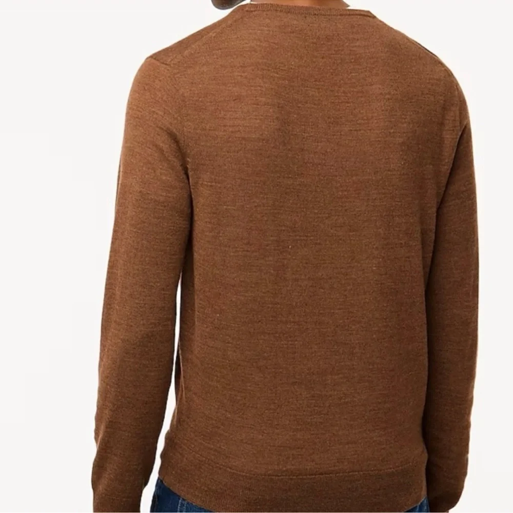 J. Crew Men's Tan Crewneck Sweater